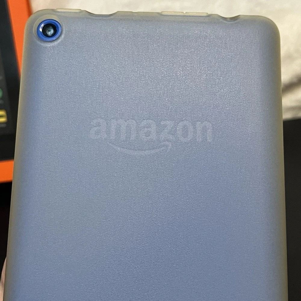 Amazon Kindle Fire 5th Gen Wi-Fi 8GB SV98LN BLUE w/ Box & Case For Parts Only